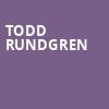 Todd Rundgren, Pantages Theater, Seattle