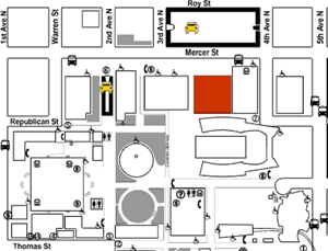 McCaw Hall Map