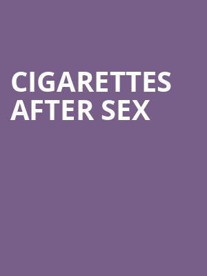Cigarettes After Sex, Climate Pledge Arena, Seattle