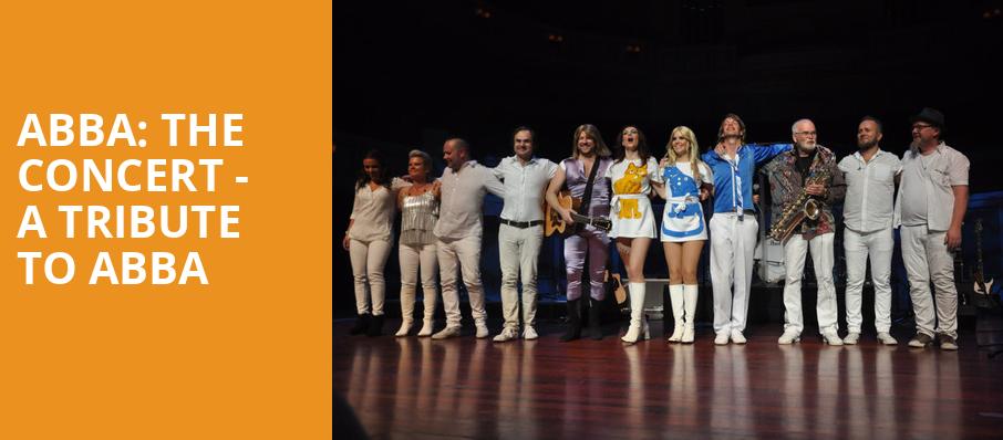 ABBA The Concert A Tribute To ABBA, Pantages Theater, Seattle