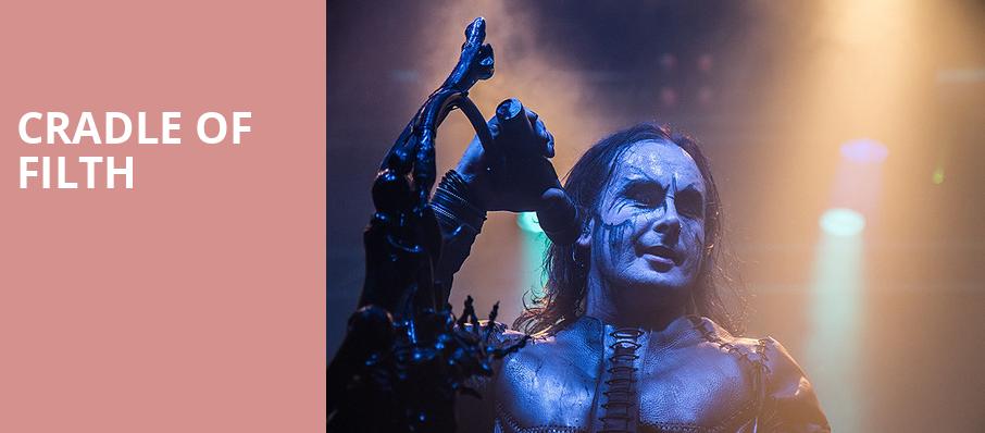 Cradle of Filth, Showbox Theater, Seattle