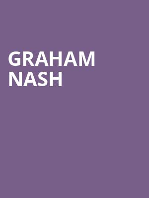 Graham Nash, Pantages Theater, Seattle