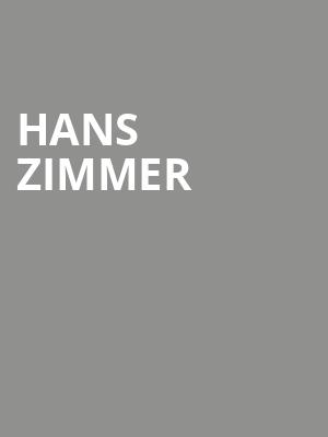 Hans Zimmer, Climate Pledge Arena, Seattle