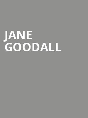 Jane Goodall, Moore Theatre, Seattle