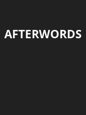 Afterwords Poster