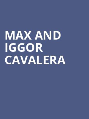 Max and Iggor Cavalera, The Crocodile, Seattle