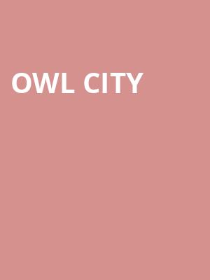 Owl City, Moore Theatre, Seattle