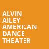 Alvin Ailey American Dance Theater, Paramount Theatre, Seattle
