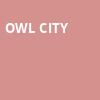 Owl City, Moore Theatre, Seattle