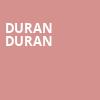 Duran Duran, Climate Pledge Arena, Seattle