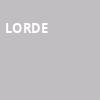Lorde, WaMu Theater, Seattle