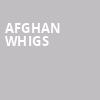 Afghan Whigs, Showbox Theater, Seattle