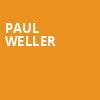 Paul Weller, Moore Theatre, Seattle