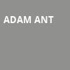 Adam Ant, Neptune Theater, Seattle